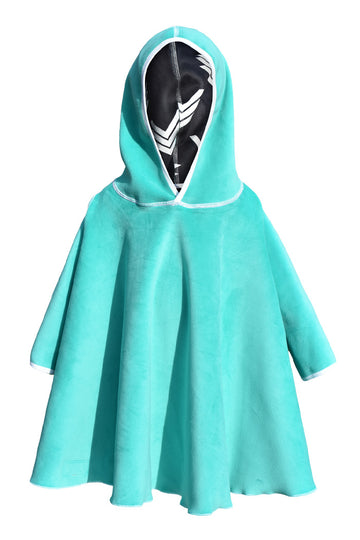 Riley Hooded Wearable Blanket Poncho – Long Sleeve Reversible Blanket for Toddlers & Babies